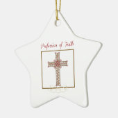 Personalisieren, RCIA-Segnungen zum Beruf des Glau Keramikornament (Links)