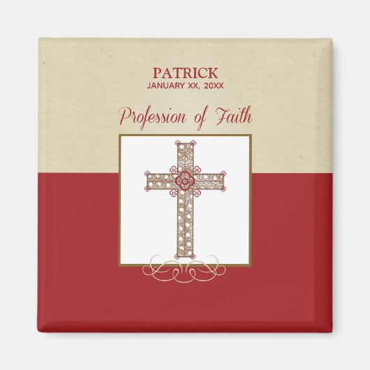 Personalisieren, RCIA-Segnungen zum Beruf des Glau Magnet (Vorne)