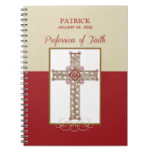 Personalisieren, RCIA-Segnungen zum Beruf des Glau Notizblock (Vorderseite)