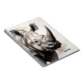 PERSONALISIEREN: Rhino | Notebook-Journal Notizblock (Rechte Seite)