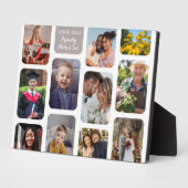 Personalisieren Sie 11 Fotos Moderne Elegante Lieb Fotoplatte (Seite)