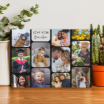 Personalisieren Sie 11 Fotos Moderne schicke Liebe Fotoplatte<br><div class="desc">Elegantes und modernes Foto, das für jeden Anlass und für jeden Geschenk macht: Hochzeit, Familie, Freunde und beste Freunde, Großeltern, Valentinstag. Um optimale Ergebnisse bei der Personalisierung dieses Designs zu erzielen, sollten Sie das gleiche Format wie die Vorlage verwenden: vertikal, quadratisch, quadratisch usw. Andernfalls wird es immer noch funktionieren, aber...</div>