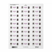 Personalisieren Sie 2 Fotos Katze Hund Moderne Rüc (Vorne)