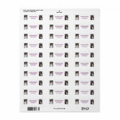 Personalisieren Sie 2 Fotos Katze Hund Moderne Rüc (Vorne)