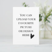 Personalisieren Sie 3,5" x 5" Gehäuse-Karte - Port Begleitkarte (Stehend Vorderseite)