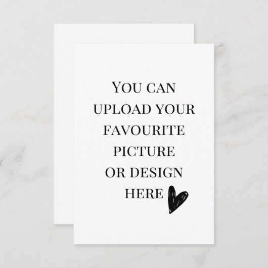 Personalisieren Sie 3,5" x 5" Gehäuse-Karte - Port Begleitkarte (Vorne/Hinten)