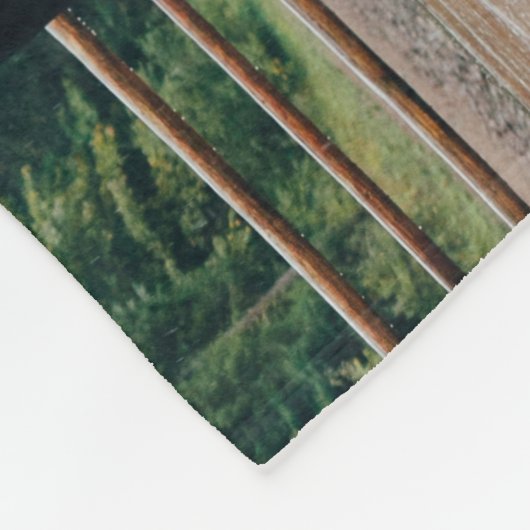 Personalisieren Sie 4 benutzerdefinierte BildColla Fleecedecke (Ecke)