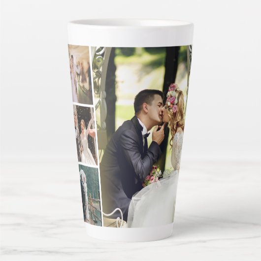 Personalisieren Sie 4 benutzerdefinierte BildColla Milchtasse (Vorderseite)