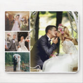 Personalisieren Sie 4 benutzerdefinierte BildColla Mousepad (Vorne)