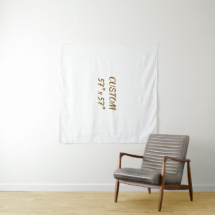 Personalisieren Sie 57" x 57" einfaches Benutzerde Wandteppich