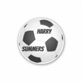 Personalisieren Sie alle Artikel. Fußball, Golf us Aufkleber (Vorderseite)