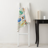 Personalisieren Sie Alphabet Sherpa Blanket Sherpadecke (Beispiel)