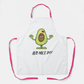 Personalisieren Sie Avocado Avo Nice Day Baker Koc Schürze (Vorderseite)