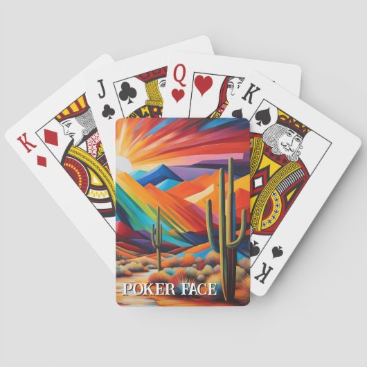 Personalisieren Sie AZ Theme Poker Cards Spielkarten (Rückseite)