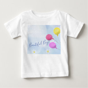 Personalisieren Sie Babydusche über die Meilen per Baby T-shirt