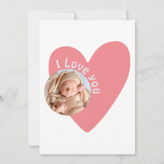 Personalisieren Sie Babygeschenke mit Foto und Nac Einladung