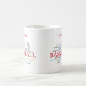 Personalisieren Sie Basketball Coach Vielen Dank i Kaffeetasse (Mittel)