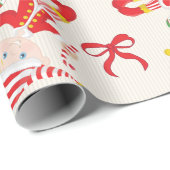 Personalisieren Sie Blonde Boy Elf Geschenkpapier (Rolleneckpunkt)