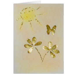 Personalisieren Sie Blume und Schmetterling