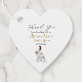 Personalisieren Sie Brautparty Dress Vielen Dank Geschenkanhänger