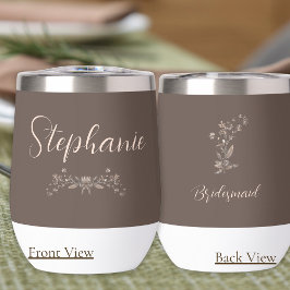 Personalisieren Sie Bridesmaid Rustic Elegante
