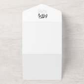 Personalisieren Sie Bridesmaid-Vorschlag Letter Fo All In One Einladung (Außenbereich)