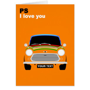 Personalisieren Sie British Austin Mini Cooper Aut