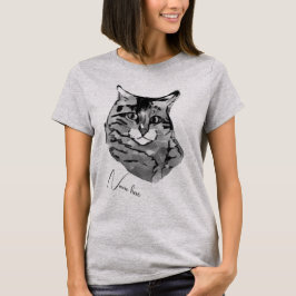 Personalisieren Sie Cat Art T - Shirt