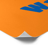 Personalisieren Sie Cat's will ein Offizier sein Poster (Ecke)