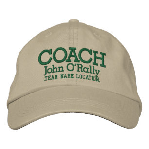 Personalisieren Sie Coach Cap Ihren Namen für Ihr  Bestickte Kappe