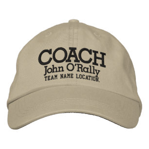 Personalisieren Sie Coach Cap Ihren Namen für Ihr Bestickte Kappe
