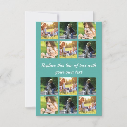 Personalisieren Sie Collage und Text CaseMate iPho Ankündigung (Vorderseite)