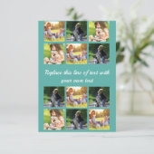 Personalisieren Sie Collage und Text CaseMate iPho Ankündigung (Stehend Vorderseite)