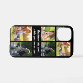 Personalisieren Sie Collage und Text CaseMate iPho iPhone Hülle (Rückseite (Horizontal))