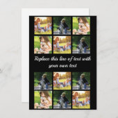 Personalisieren Sie Collage und Text CaseMate iPho Mitteilungskarte (Vorne/Hinten)