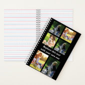 Personalisieren Sie Collage und Text CaseMate iPho Notizblock (Innen)