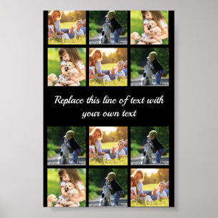 Personalisieren Sie Collage und Text CaseMate iPho Poster