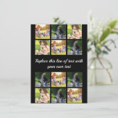 Personalisieren Sie Collage und Text CaseMate iPho Save The Date (Stehend Vorderseite)