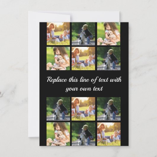 Personalisieren Sie Collage und Text CaseMate iPho Save The Date (Vorderseite)