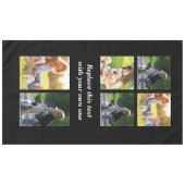 Personalisieren Sie Collage und Text CaseMate iPho Tischdecke (Vorderseite (Horizontal))