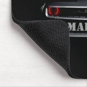 Personalisieren Sie Coolen schwarzen Chevy Camaro Mousepad (Ecke)