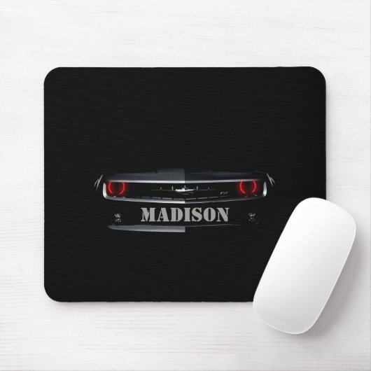 Personalisieren Sie Coolen schwarzen Chevy Camaro Mousepad (Mit Mouse)