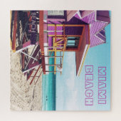 Personalisieren Sie Custom MIAMI SÜDSTRAND Art Zuh Puzzle (Horizontal)