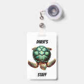 Personalisieren Sie das Abzeichen individuell anpa Ausweis (Vorderseite mit Ausziehbar)