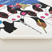 Personalisieren Sie das Blanket "Happy Moo Year"/M Sherpadecke (3/4)