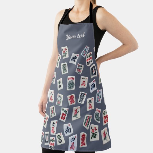 Personalisieren Sie das Design von MahJongg-Fliese Schürze (InSitu)