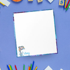 Personalisieren Sie das Dolphin-Springen von Farbs Notizblock