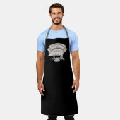 Personalisieren Sie das Fleisch-Metzgergeschenk vo Schürze (Getragen)