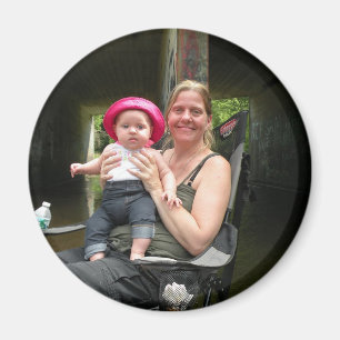 Personalisieren Sie das Foto-Magnet für diesen Küh Magnet