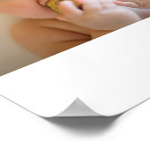 personalisieren Sie das Foto zum Geburtstag Poster (Ecke)